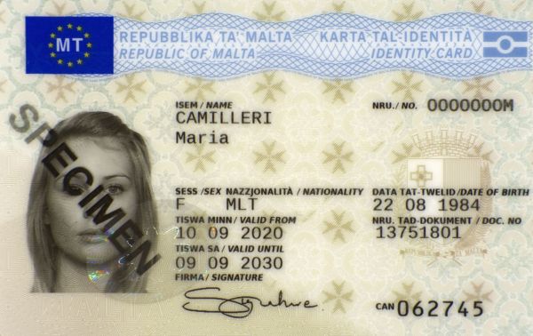 Maltese ID Card